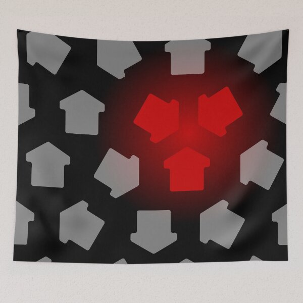 Item preview, Gray and reds arrows designed and sold by ReflectedCrafts.