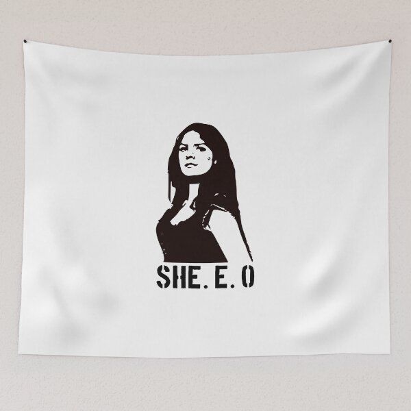 Item preview, She. E. O Boss Lady Woman of Power designed and sold by Square Root of Squid.