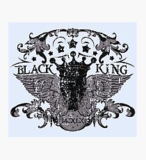 Black King Photographic Print