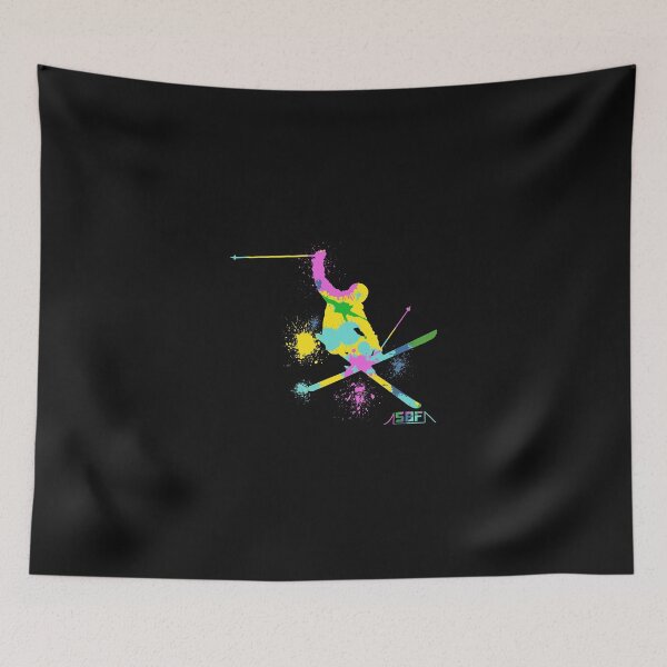 Item preview, festive ski designed and sold by saturdayride.
