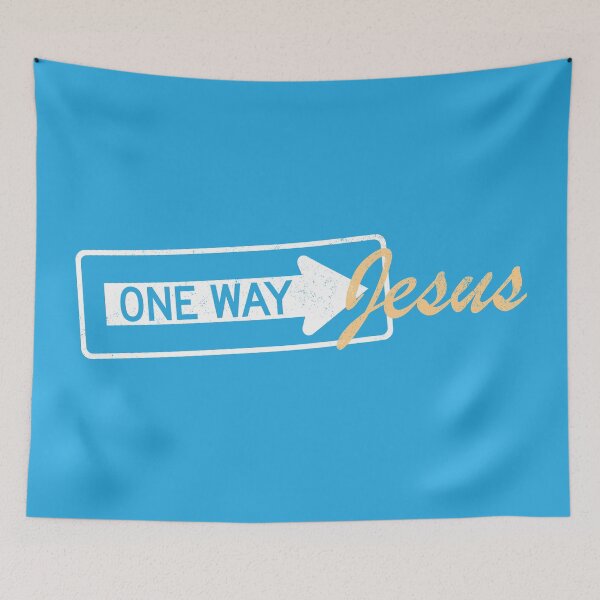 Item preview, One Way Jesus designed and sold by Art by s2ray.