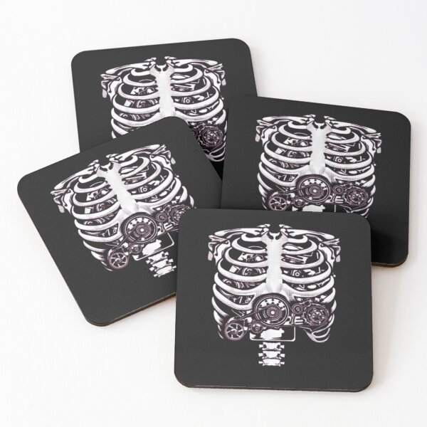 Item preview, FUNNY MECHANICAL SKELETON designed and sold by Racingdecals.