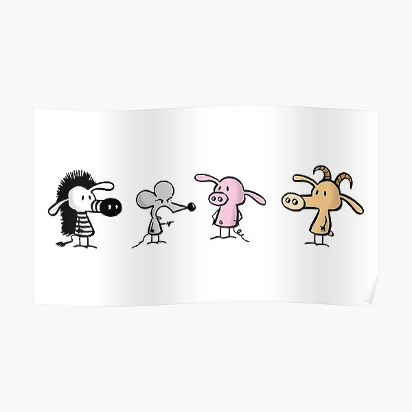 Pearls Before Swine Comic Strip Poster