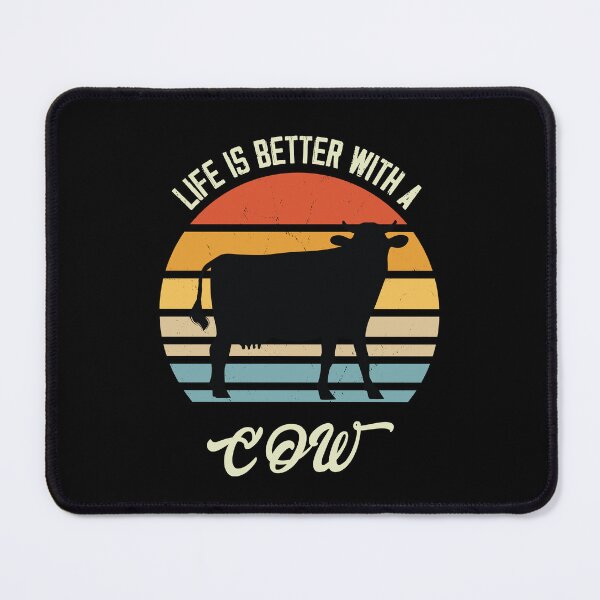 Item preview,  Cow Lover Farmer Life Is Better With a Cow Retro designed and sold by Mansn.