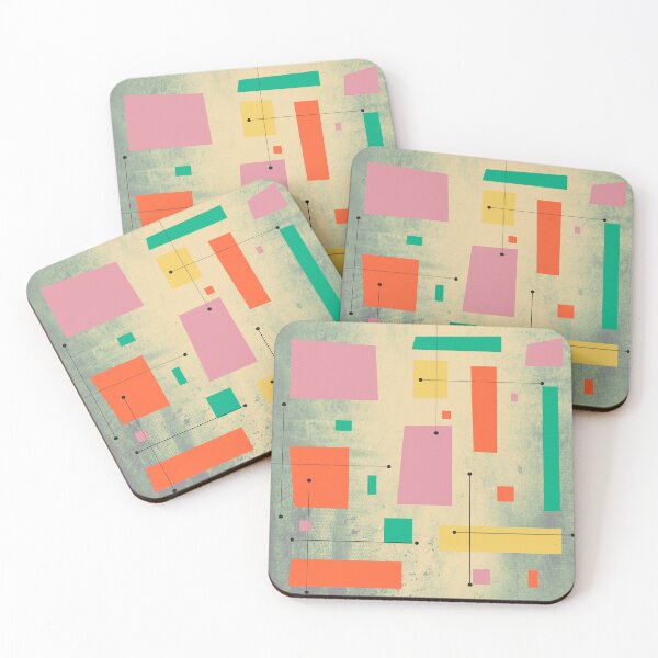 Item preview, MCM Shapes on a  a Washed out Background designed and sold by LisWilliams.