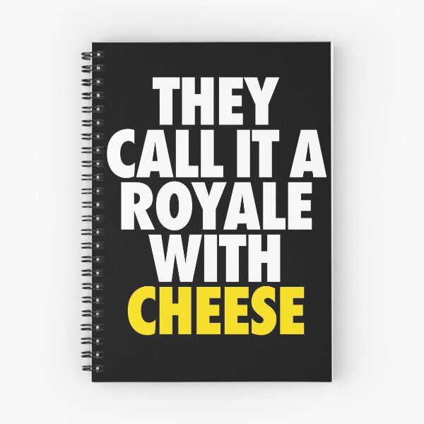 Item preview, They Call it a Royale with Cheese designed and sold by thelasttype.