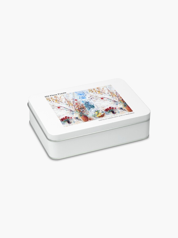 Alternate view of Lunaria, (digitally enhanced by WatermarkNZ Press) Jigsaw Puzzle