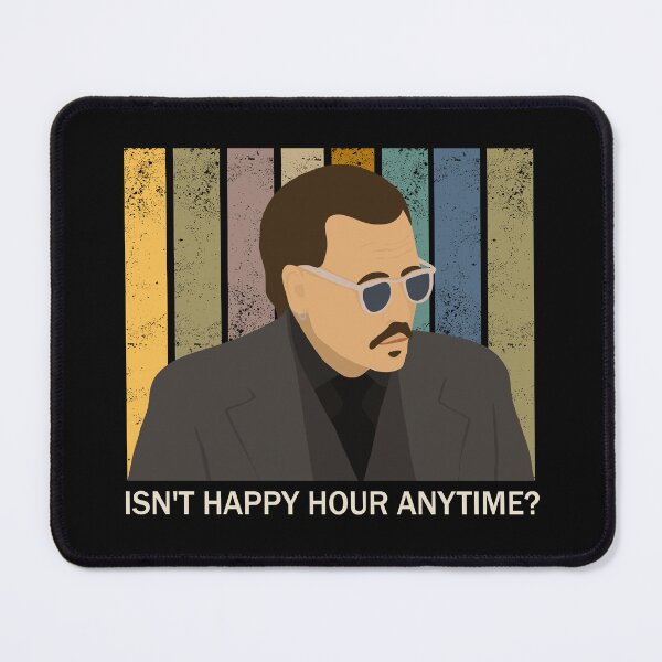 Item preview, Isn't Happy Hour Anytime? - Johnny Depp designed and sold by ValentinaHramov.