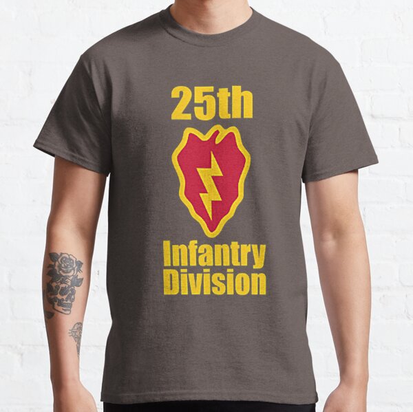 Tropic Lightning Retro Men's Army T-Shirt US Army 25th Infantry 