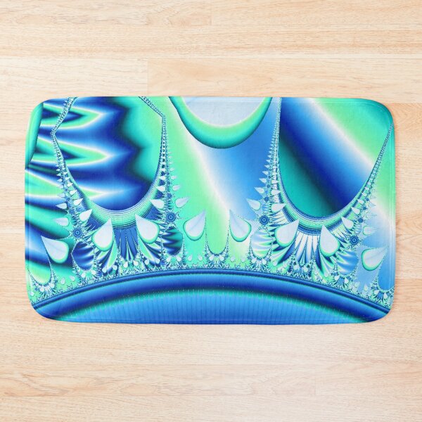 Item preview, Blue Green Delight | Fresh Fractal | High Vibrational | Fractal Art designed and sold by JillyJ05.