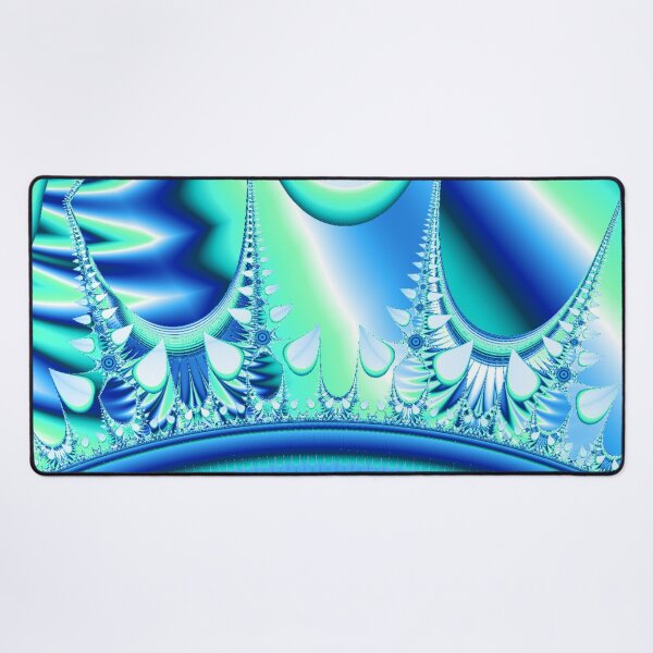 Item preview, Blue Green Delight | Fresh Fractal | High Vibrational | Fractal Art designed and sold by JillyJ05.