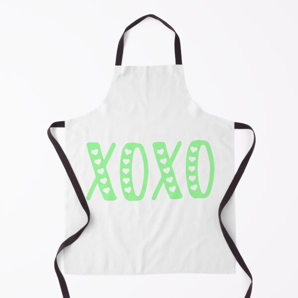 Item preview, Mint green XOXO, Hugs and Kisses with Hearts designed and sold by patterniastudio.