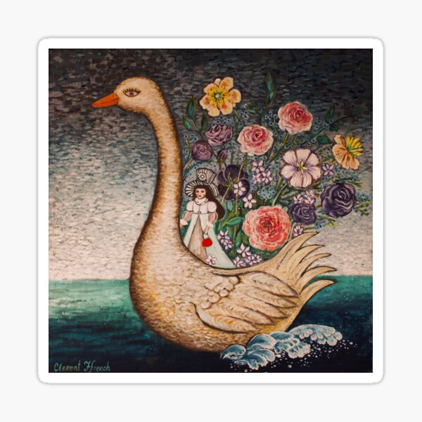 PAISLEY IN THE LAKE BOAT Sticker
