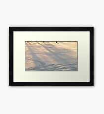 Winter scene Framed Print