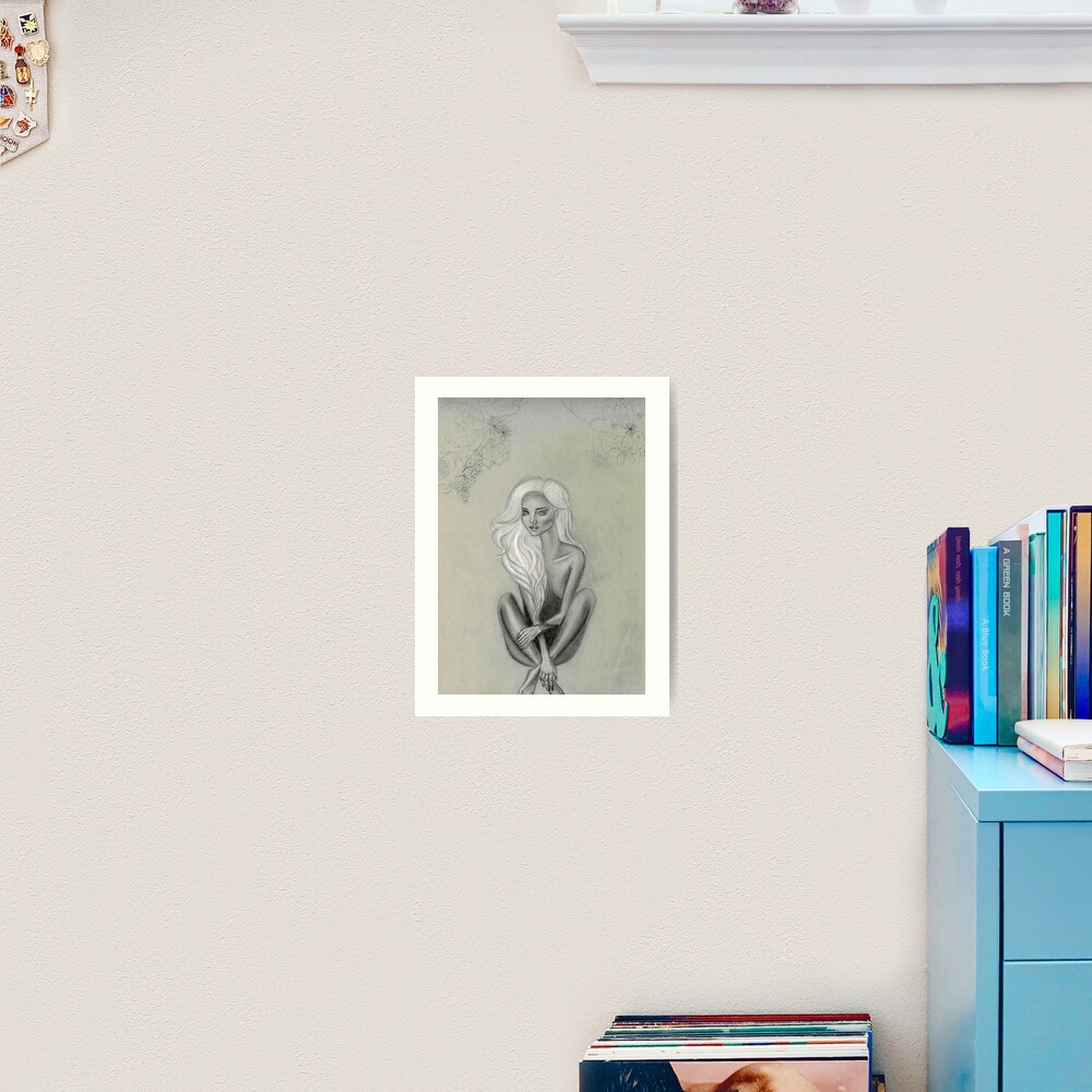 Forest nymphette Art Print