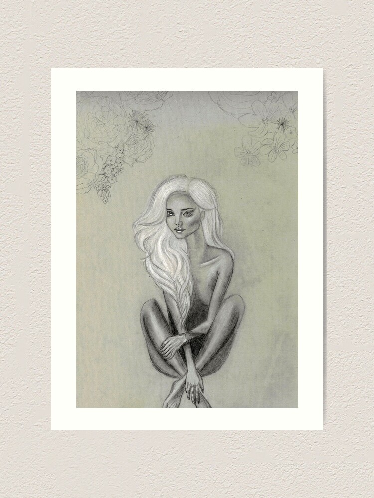 Alternate view of Forest nymphette Art Print