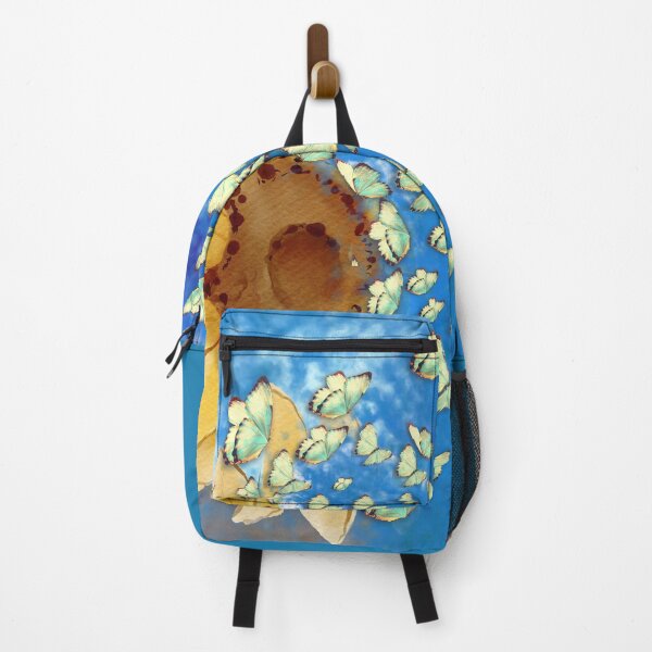 Artikelvorschau, Sonnenblumenschmetterlinge träumen Monarchen natürlich /Aquarell gemalte Sonnenblume /Blau und gelb Gemalte Sonnenblume entworfen und verkauft von Reddiamond3 ⭐⭐⭐⭐⭐.