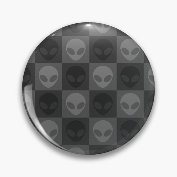 Item preview, Gray Space Alien Checkered Pattern designed and sold by SpaceAlienTees.