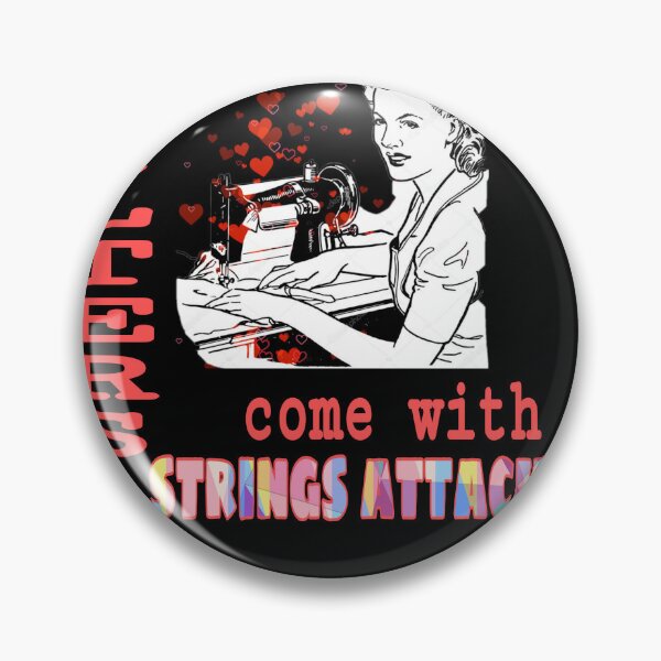 Item preview, QUILTERS come with strings attached  designed and sold by Drawartista.