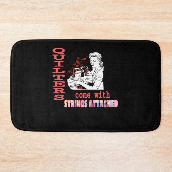 Item preview, QUILTERS come with strings attached  designed and sold by Drawartista.