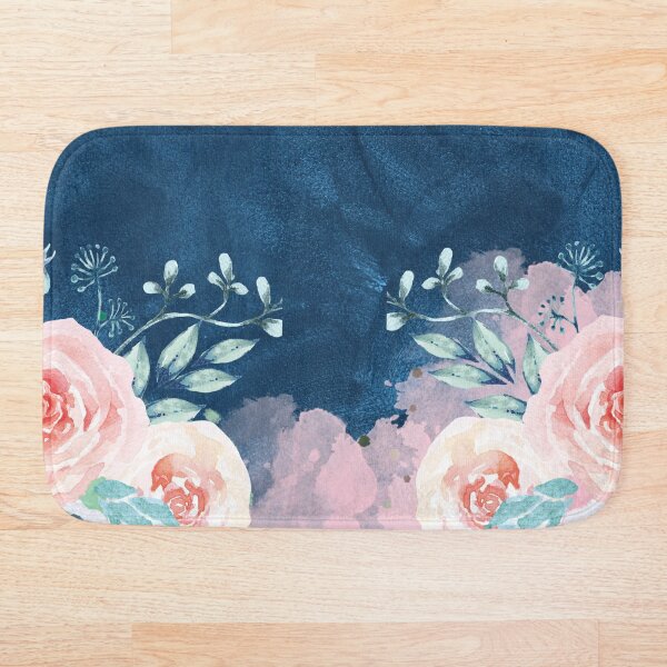 Item preview, Pared de cemento de diseño de flor abstracta de rosas designed and sold by SheDesignsYou.