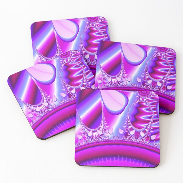 Aperçu de l'œuvre Délice rose et violet | Fractal frais | Haute vibration | Art fractal créée et vendue par JillyJ05.