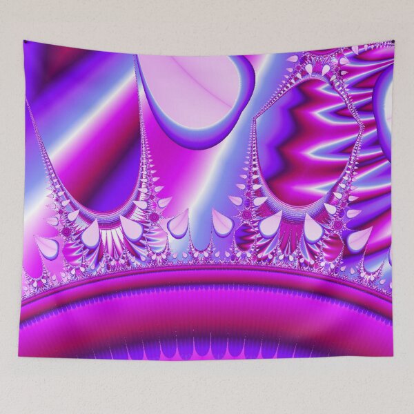 Item preview, Pink Purple Delight | Fresh Fractal | High Vibrational | Fractal Art designed and sold by JillyJ05.