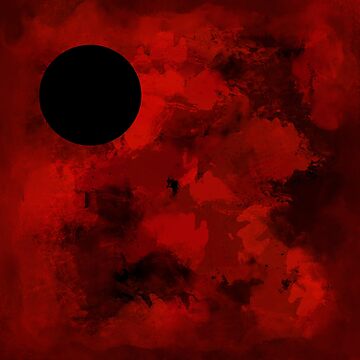 Black Sun Solar Eclipse Apocalypse Fire Sky Abstract Impressionist Oil  Grunge High Resolution Black Hole Backpack for Sale by phyrphreek
