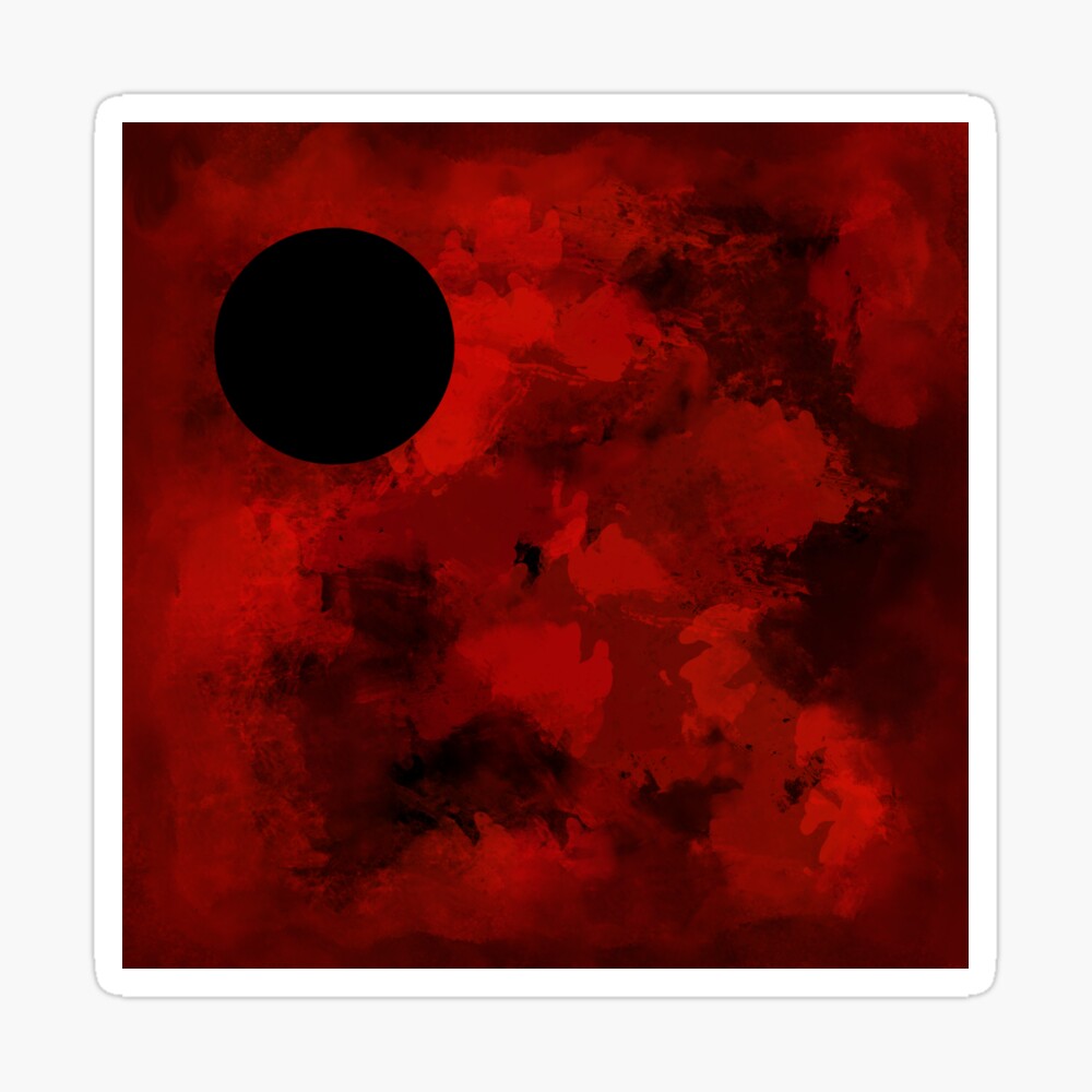 Black Sun Solar Eclipse Apocalypse Fire Sky Abstract Impressionist Oil  Grunge High Resolution Black Hole Backpack for Sale by phyrphreek