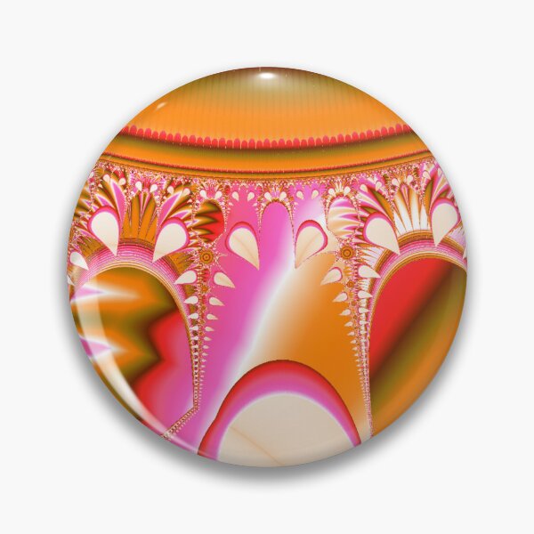 Item preview, Orange Red Delight | Fresh Fractal | High Vibrational | Fractal Art designed and sold by JillyJ05.