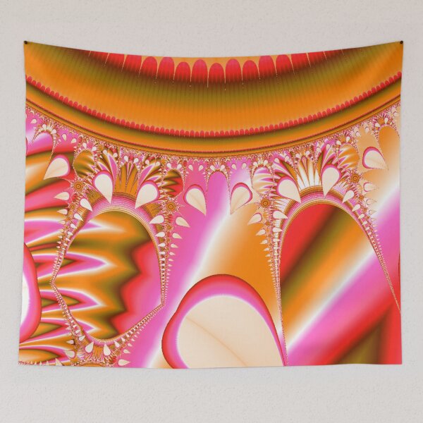 Item preview, Orange Red Delight | Fresh Fractal | High Vibrational | Fractal Art designed and sold by JillyJ05.