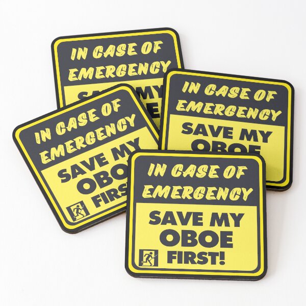 Item preview, Oboe Emergency  designed and sold by Musicianst0re.
