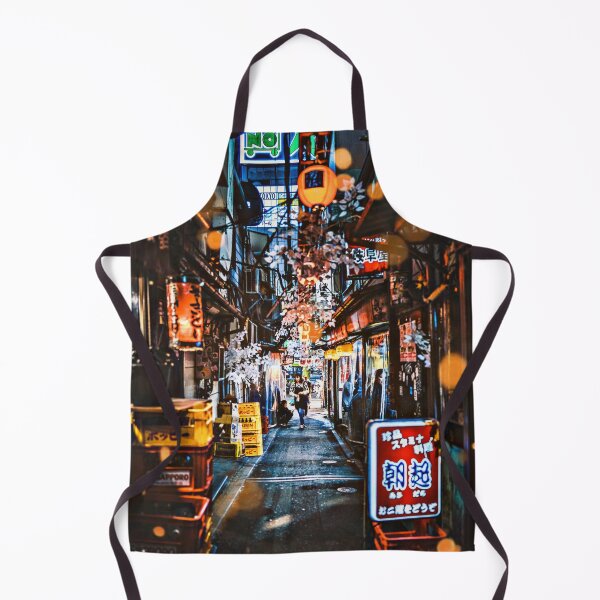 Item preview, Tokyo Shinjuku Izakaya Alley Atmospheric Lantern Nightscape - Bokeh Light Leaks Artwork - Tokyo Traveler designed and sold by Cawaiico.