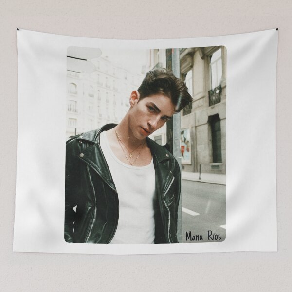 Item preview, Manu Rios portrait designed and sold by DBilbao.