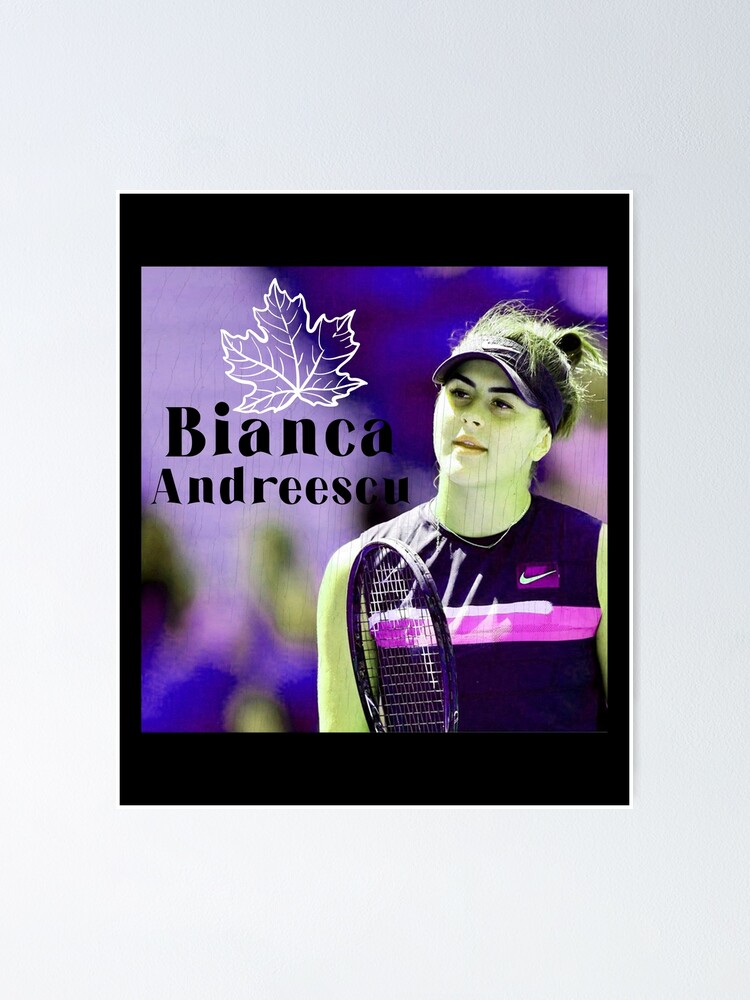 “Bianca Andreescu” Poster for Sale by Hariskinner | Redbubble
