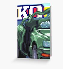 Panel beating Greeting Card