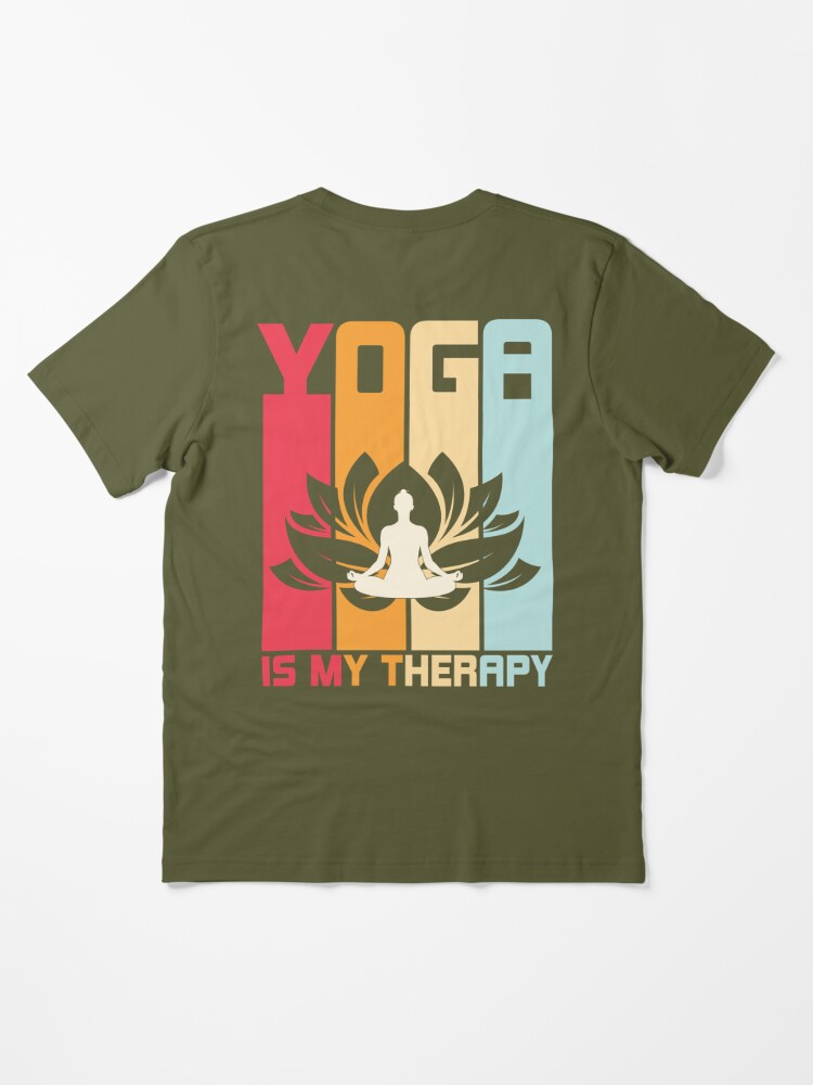 Printed t shirts for yoga lovers, My advisor is yoga