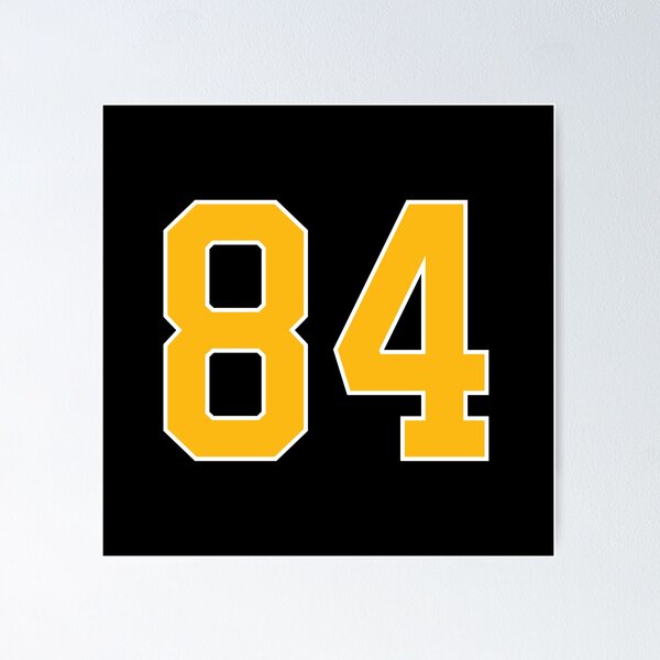 Item preview, Yellow Number 84 lucky sports jersey eighty four designed and sold by HeavyStyle.