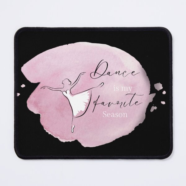 Item preview, Dance is my favorite season Watercolor Art design black version designed and sold by M-Infinite.