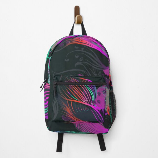 Item preview, Floral Art - Teal Purple pink designed and sold by Tshirtstory.