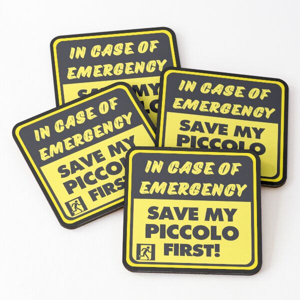 Item preview, Piccolo Emergency  designed and sold by Musicianst0re.