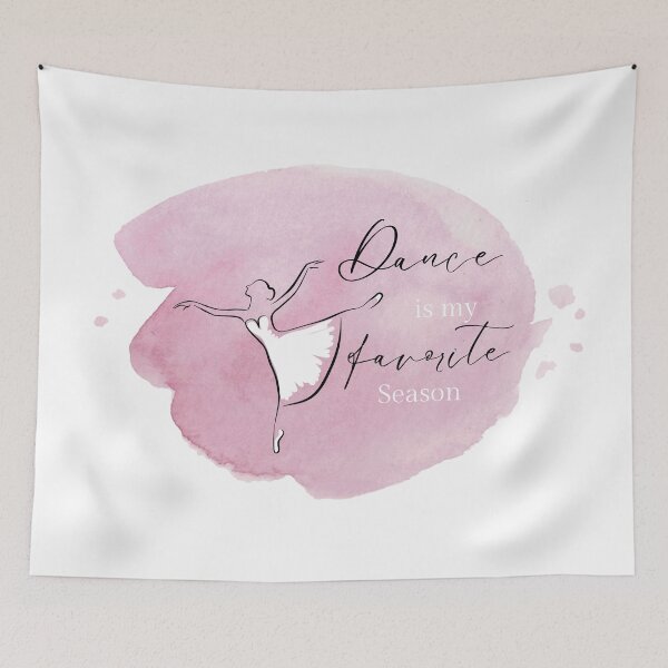 Item preview, Dance is my favorite season Watercolor Art design white version designed and sold by M-Infinite.