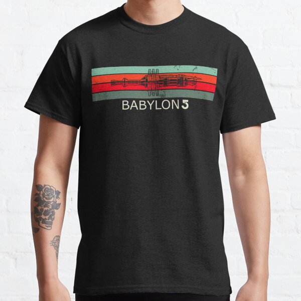 Retro Babylon 5 Station -  Babylon 5  Classic T-Shirt