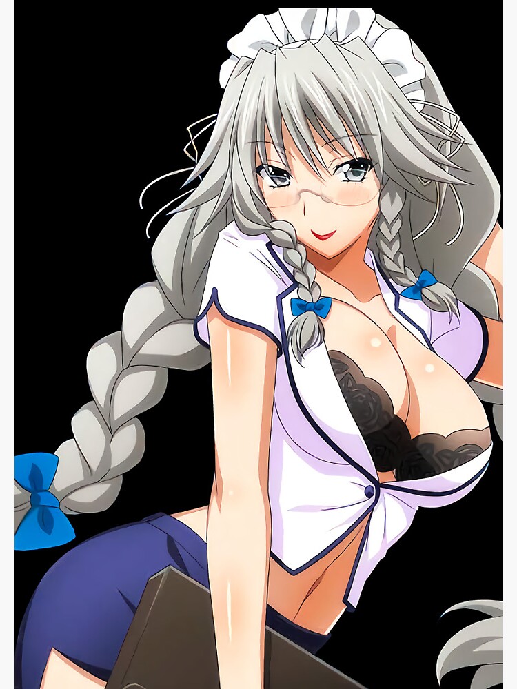 Cute Grayfia Lucifuge Hot Tits Sexy Boobs High School Dxd Lewd Ecchi Hentai Girl Spiral