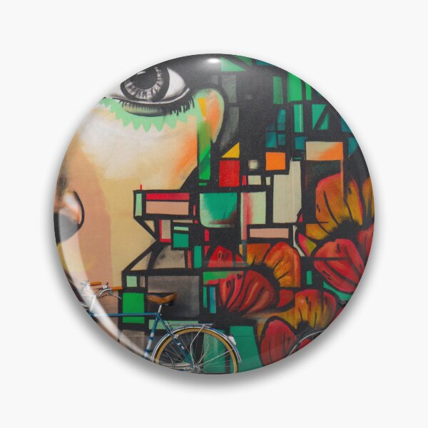 Item preview, Woman Painting in a Wall  designed and sold by DigitalChickHub.