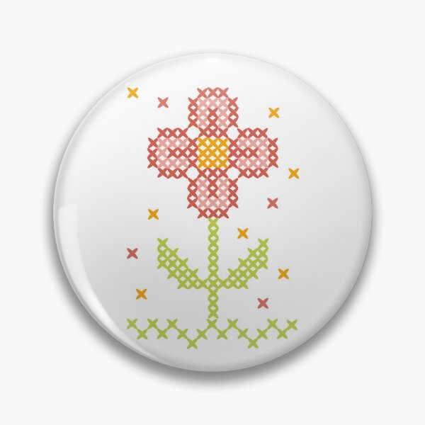 Item preview, Crosstitch meadow wild flore flower designed and sold by FrancesPoff.