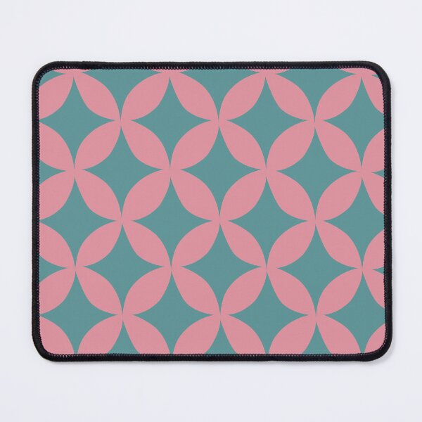 Item preview, Turquoise and Pink Diamond Shaped Starbursts designed and sold by LisWilliams.