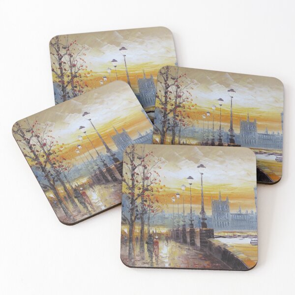 Item preview, Rainy Reflections: A City's Timeless Charm designed and sold by SweetMySpot.