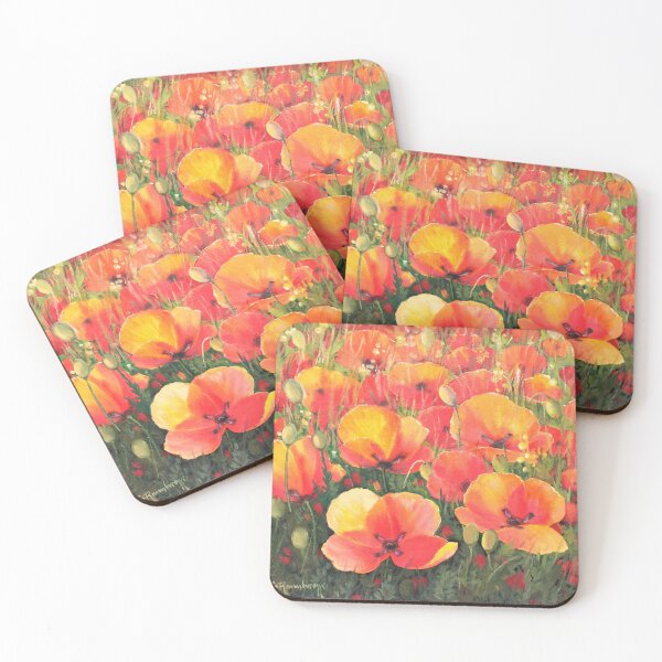 Item preview, A Vibrant Field of Poppies: Nature's Splendor designed and sold by SweetMySpot.