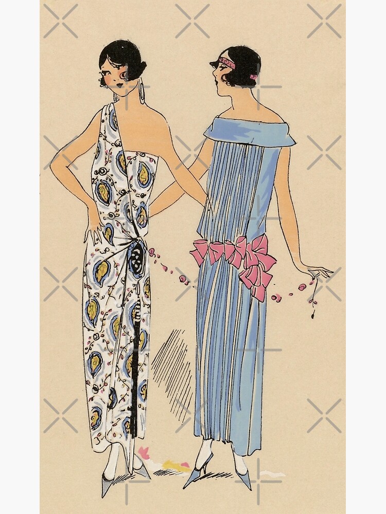 Trs Parisien 1923 Vintage Fashion Illustrations " Poster for Sale by  LoveSeasonz | Redbubble
